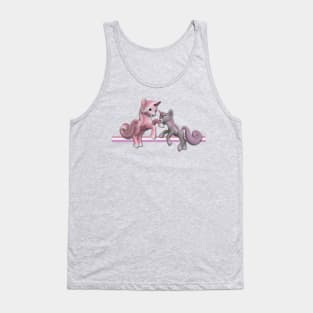 Pink Unicorn mom and Baby Tank Top